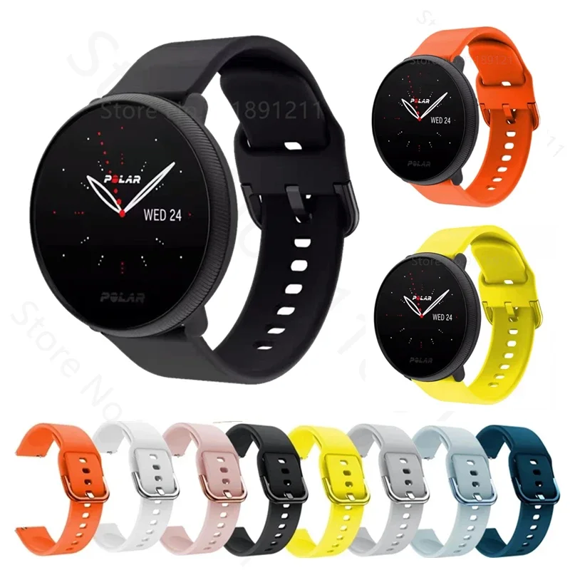 Smartwatch X - สายซิลิโคนสำหรับนาฬิกาอัจฉริยะ Polar Ignite 2/Vantage M M2