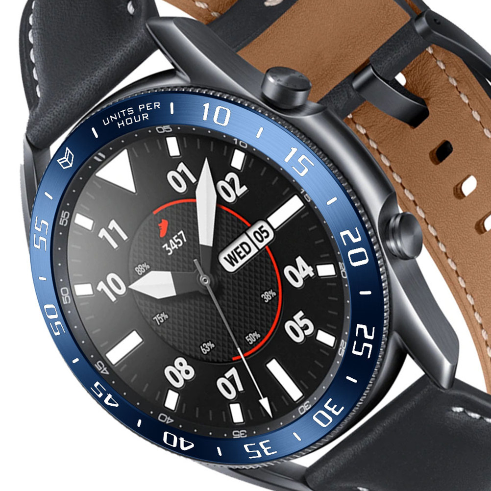 Smartwatch Case - กรอบนาฬิกาสแตนเลสสตีล พร้อมเคสป้องกัน ขนาด 45 มม. ทนทานต่อรอยขีดข่วน