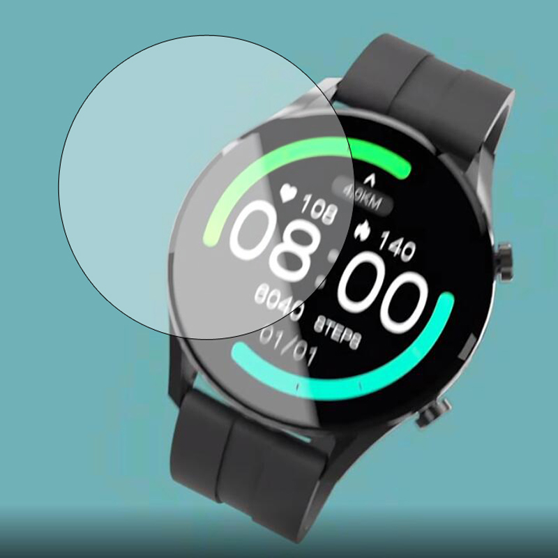 Xiaomi Smartwatch Accessories - Smartwatch กระจกนิรภัยป้องกันฟิล์มสำหรับ Xiaomi Imilab สมาร์ทนาฬิกา W12กีฬา