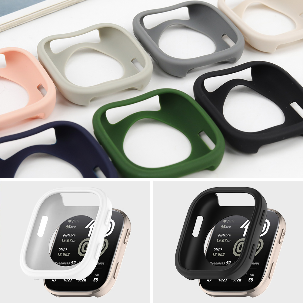 Amazfit Smartwatch Accessories - TPU/PC/ซิลิโคนสำหรับอมาซฟิต บิพ 6 ตัวป้องกันหน้าจอ กันชน กระจกอุปกรณ์เสริมนาฬิกาอัจฉริยะอมาซฟิต