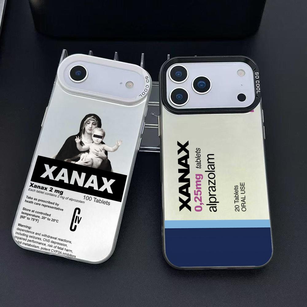 Apple Iphone 15 - เคสโทรศัพท์ C-Chill Pill XANAXS สำหรับ iPhone
