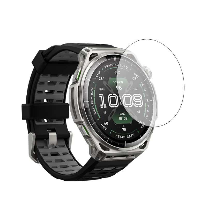 Amazfit Smartwatch Accessories - ฟิล์มป้องกันกระจกแข็งแบบเทมเปอร์สำหรับอมาซฟิต บาลานซ์ 3 ฝาครอบป้องกันหน้าจอ บาลานซ์ 3