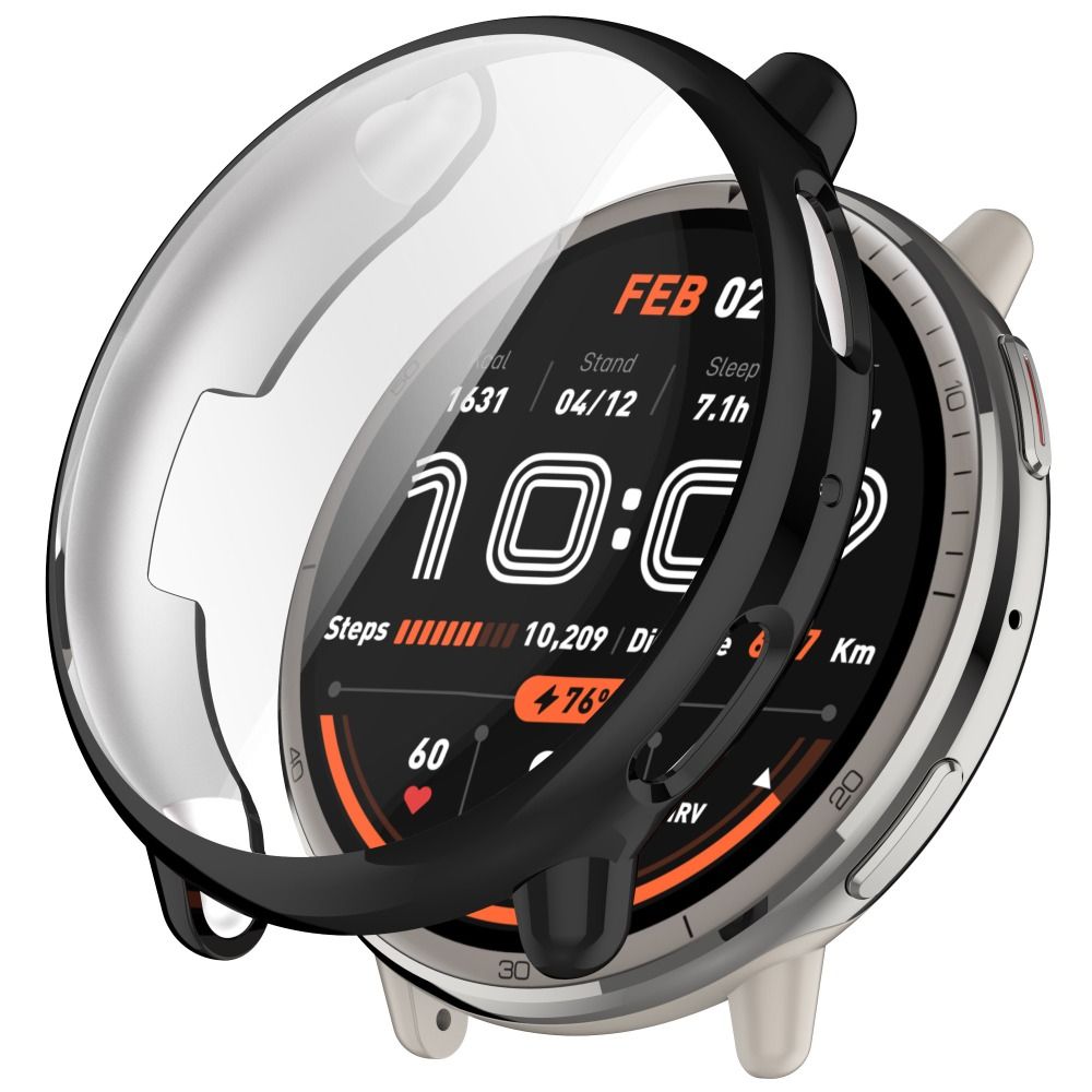 Amazfit Smartwatch Accessories - เคสป้องกัน TPU ป้องกันเต็มรูปแบบ พร้อมฝาครอบหน้าจอป้องกันรอยขีดข่วน สำหรับนาฬิกาอัจฉริยะ Amazfit