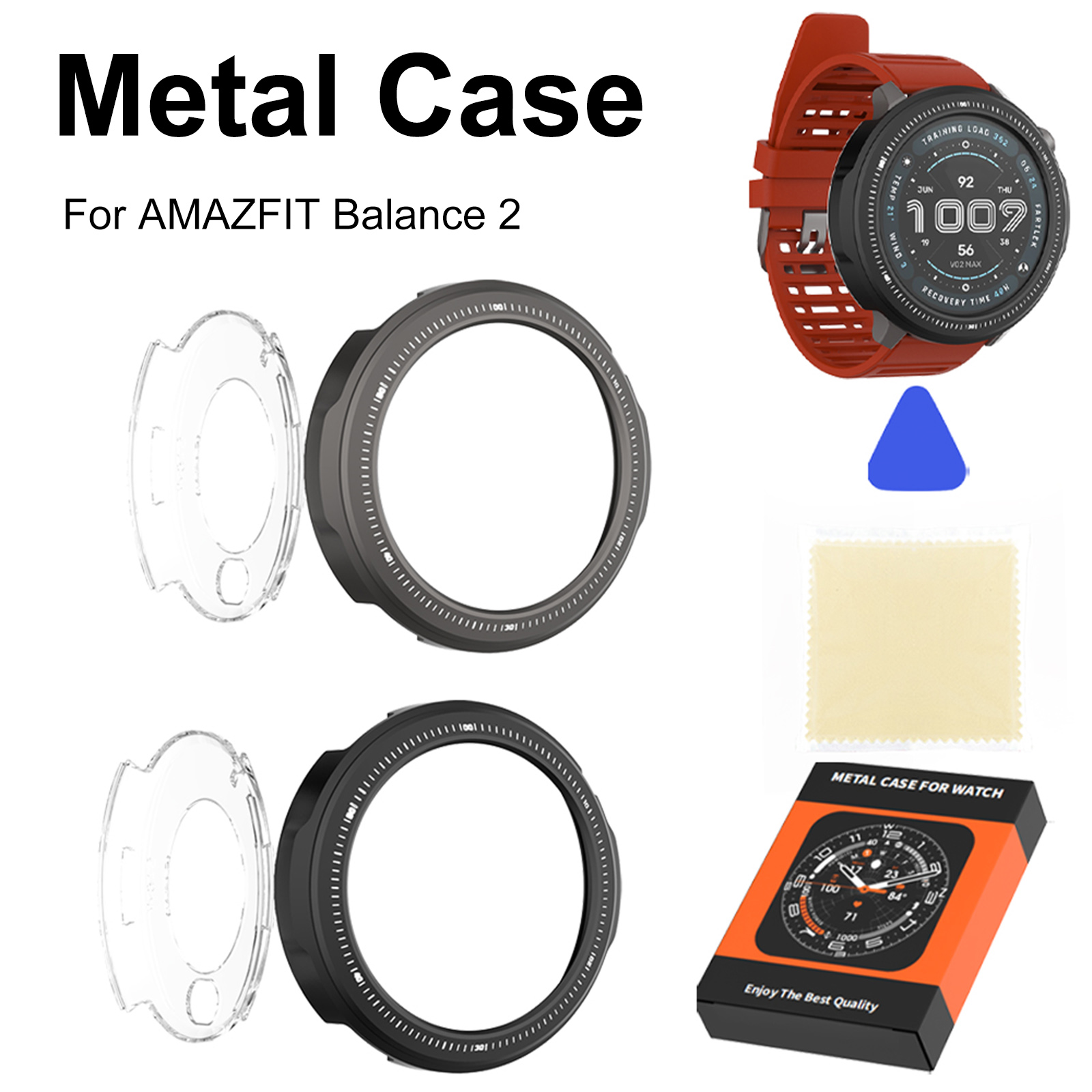 เปลือกกันกระแทกแบบกลวงอุปกรณ์เ - Amazfit Smartwatch Accessories บทวิจารณ์และราคา
