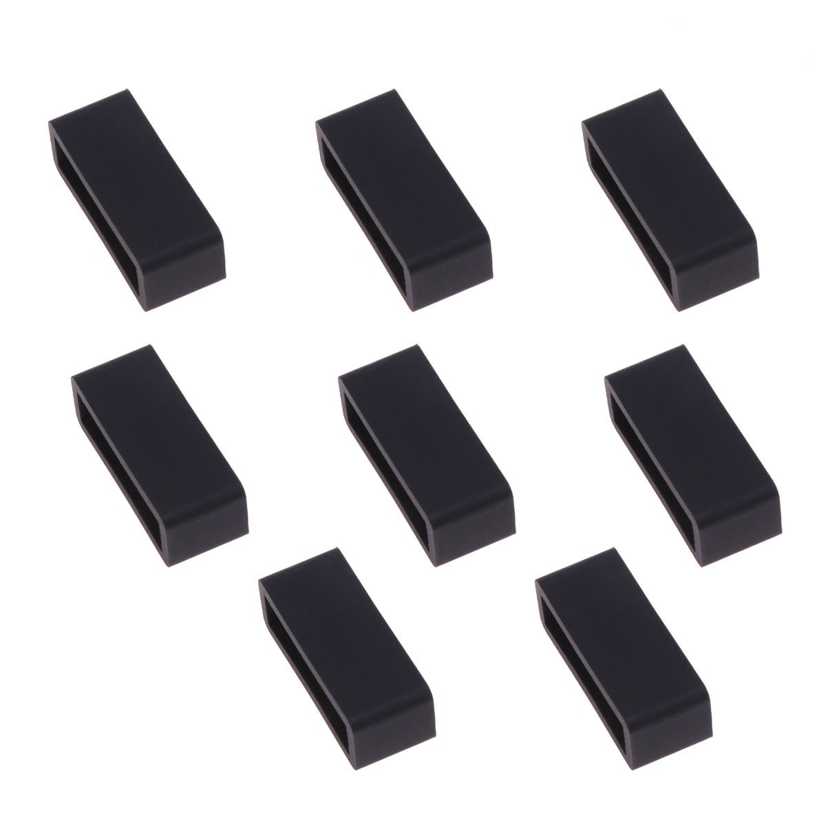 8 ชิ้น ห่วงยึดสายนาฬิกาซิลิโคน - Silicone Band Replacement บทวิจารณ์และราคา
