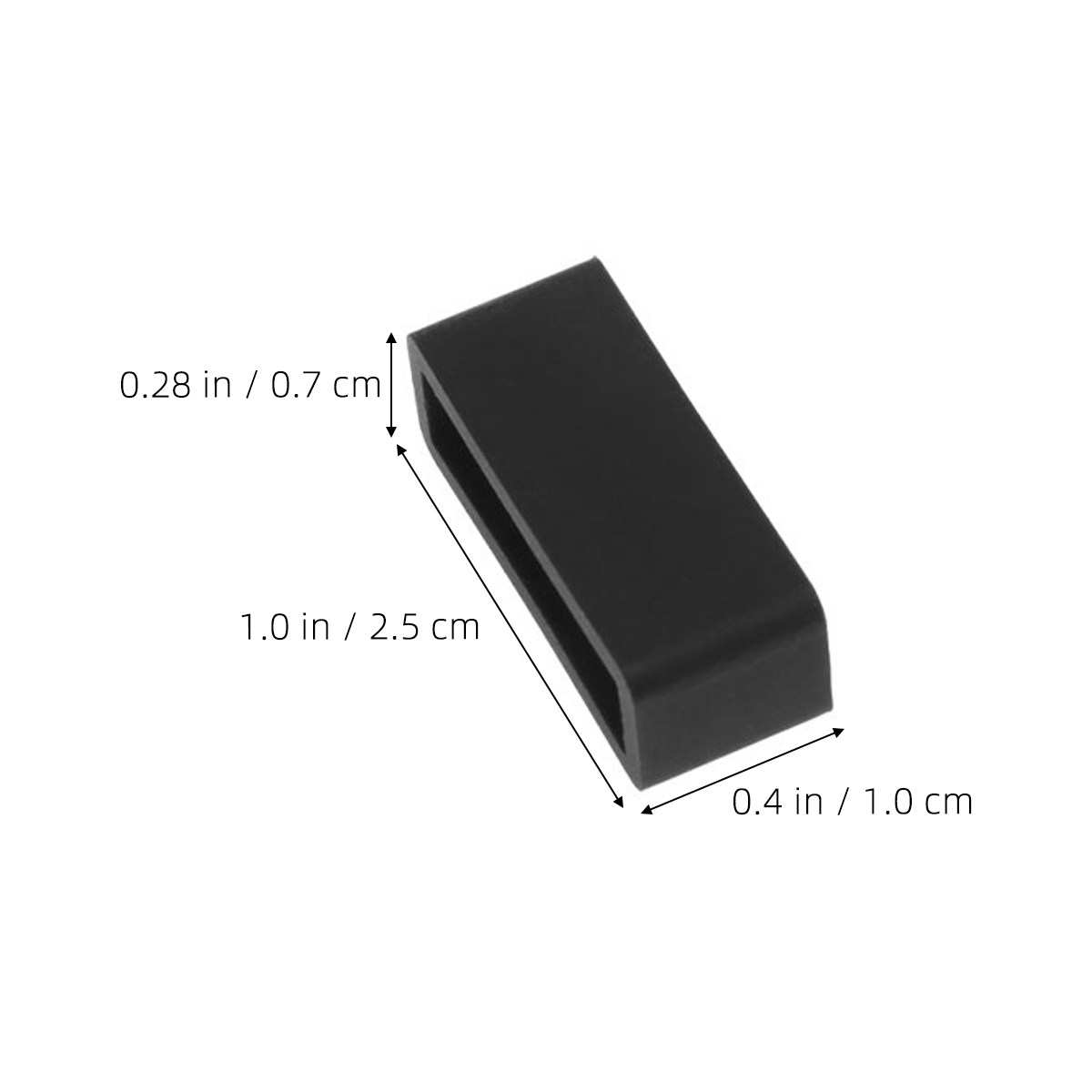 8 ชิ้น ห่วงยึดสายนาฬิกาซิลิโคน - Silicone Band Replacement บทวิจารณ์และราคา