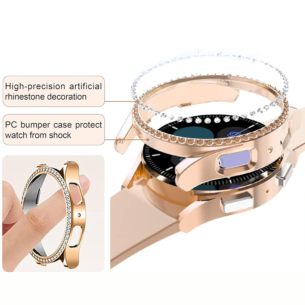 เคสนาฬิกาแบบมีประกายเพชรสำหรับ - Accessories For Galaxy Watch 5 บทวิจารณ์และราคา