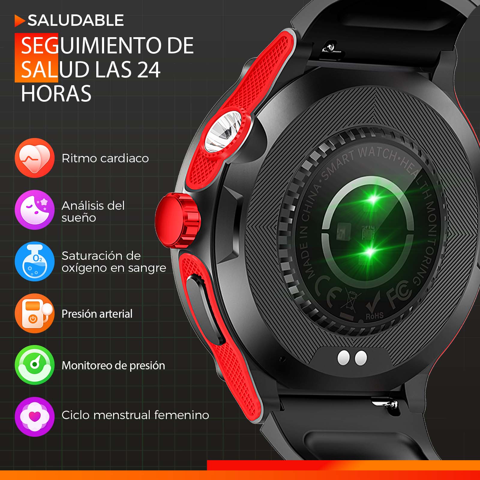 EIGIIS สมาร์ทนาฬิกา 3ATM กันน้ - Smartwatch Face บทวิจารณ์และราคา