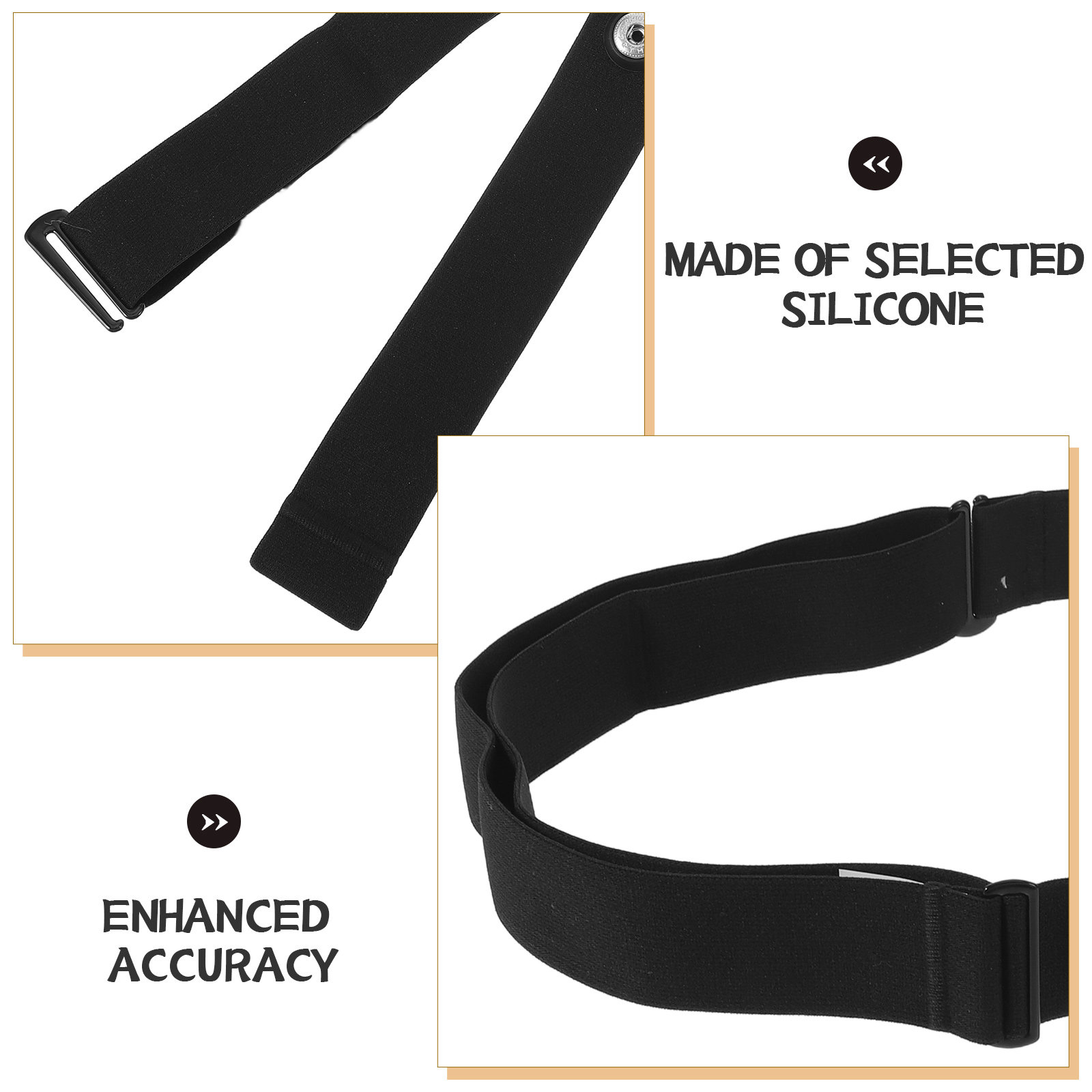 สายรัดหน้าอกสำหรับเครื่องวัดอั - Silicone Band Replacement บทวิจารณ์และราคา