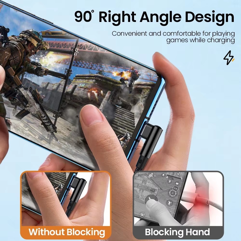 สายชาร์จเร็ว 90 องศา Type C US - Huawei Mate 60 บทวิจารณ์และราคา