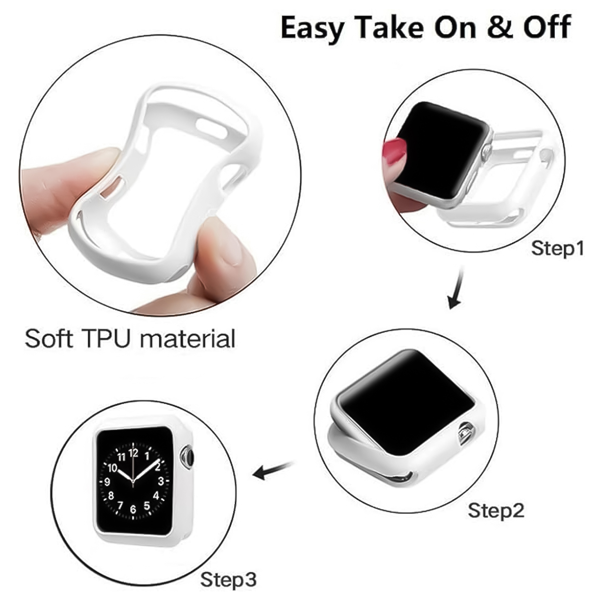 เคสซิลิโคน TPU สำหรับ Huawei W - Garmin Smartwatch Accessories บทวิจารณ์และราคา