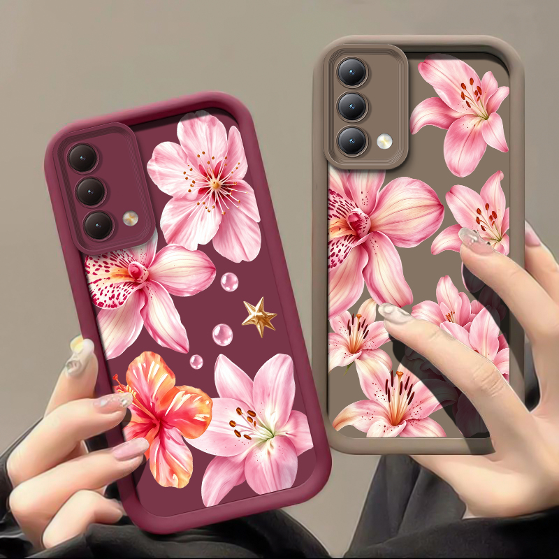 เคสโทรศัพท์ลายลิ้นจี่สีชมพู สำ - Realme C67 บทวิจารณ์และราคา