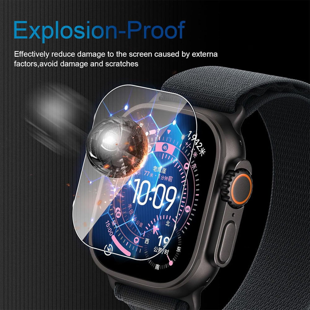 ฟิล์มกระจกนิรภัยสำหรับ Apple W - Smartwatch Case บทวิจารณ์และราคา