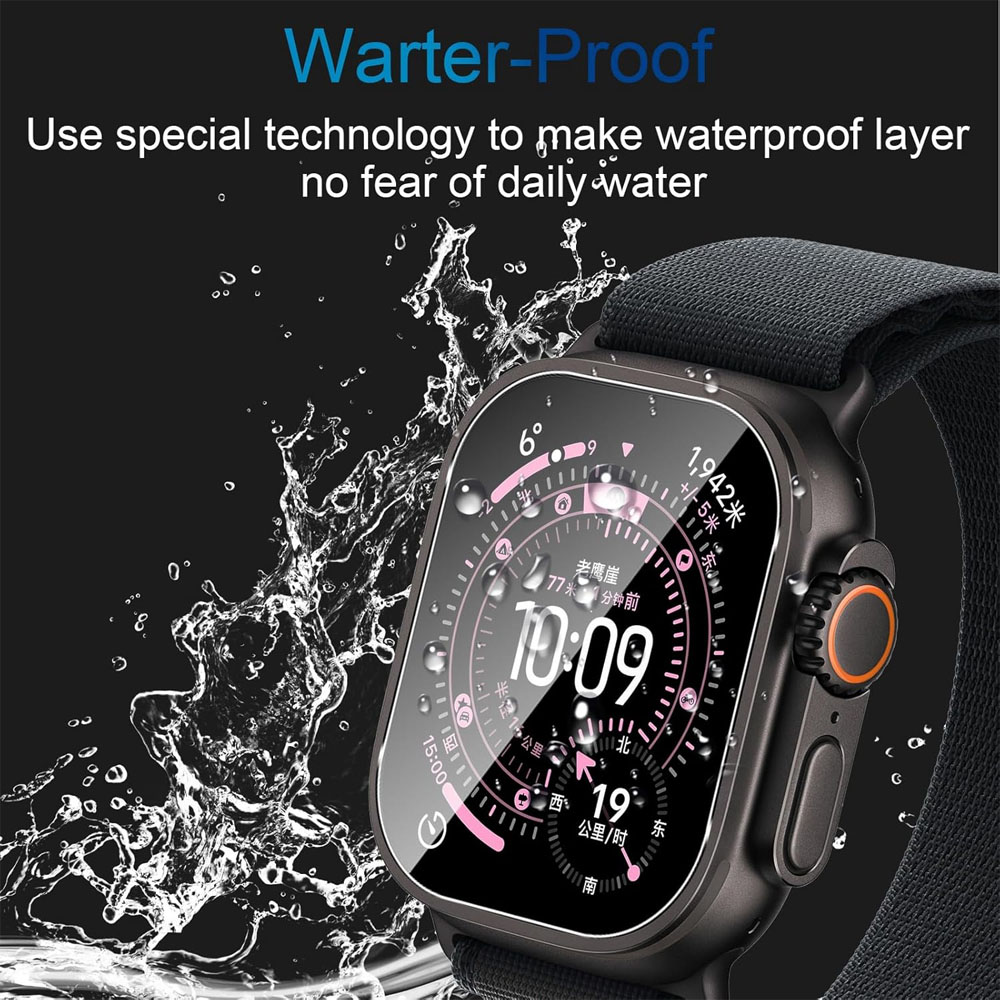ฟิล์มกระจกนิรภัยสำหรับ Apple W - Smartwatch Case บทวิจารณ์และราคา