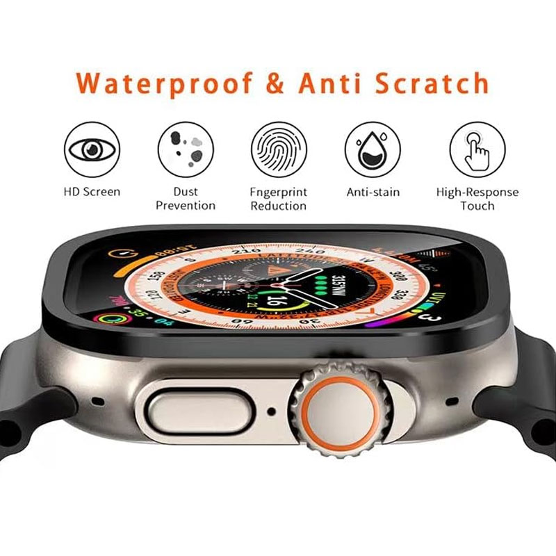กระจกนิรภัยป้องกันหน้าจอสำหรับ - Smartwatch Case บทวิจารณ์และราคา