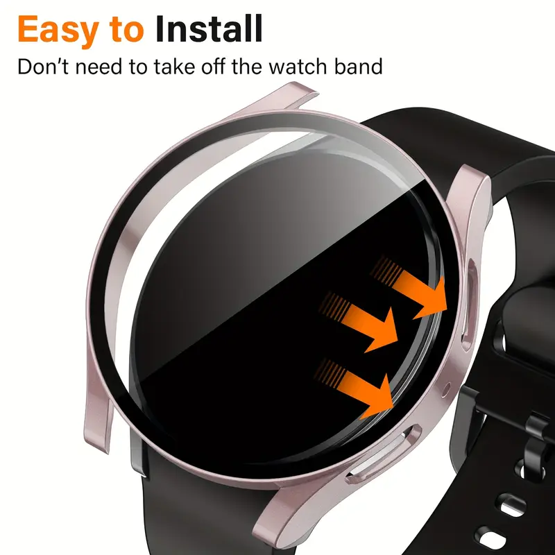 เคสพีซีแบบด้านแข็งพร้อมกระจกนิ - Accessories For Galaxy Watch 5 บทวิจารณ์และราคา