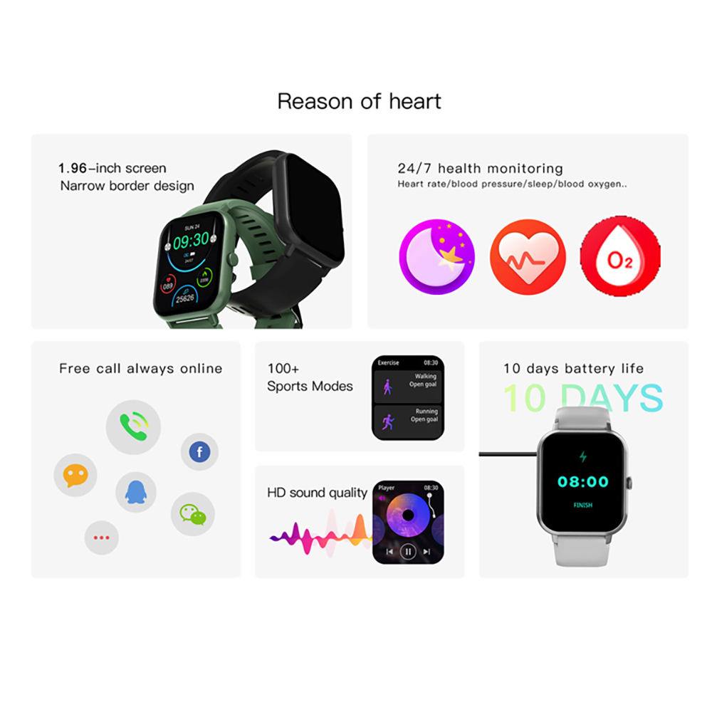 2023ใหม่สายบลูทูธสำหรับผู้หญิง - Smartwatch Face บทวิจารณ์และราคา