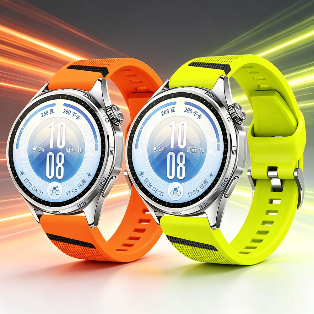 สายซิลิโคนแท้สำหรับ Huawei Wat - Xiaomi Smartwatch S3 Accessories บทวิจารณ์และราคา