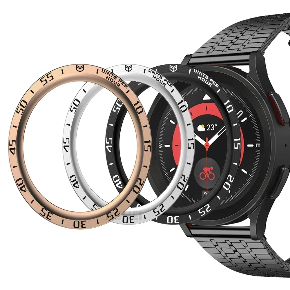 แหวนกรอบโลหะสำหรับ Samsung Gal - Accessories For Galaxy Watch 5 บทวิจารณ์และราคา