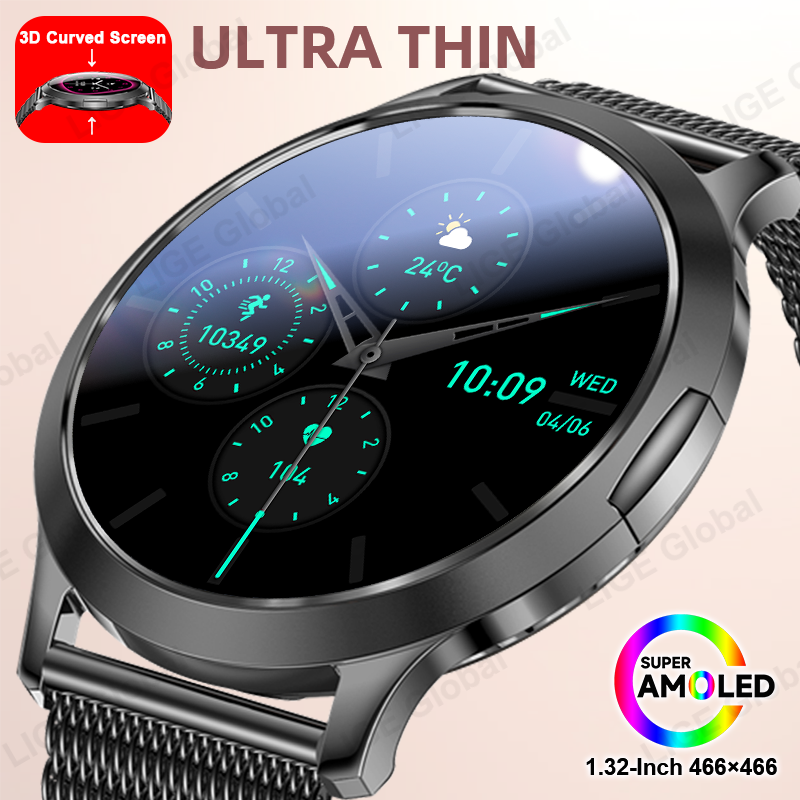 นาฬิกาข้อมือผู้หญิง LIGE รุ่นบ - Smartwatch Custom บทวิจารณ์และราคา