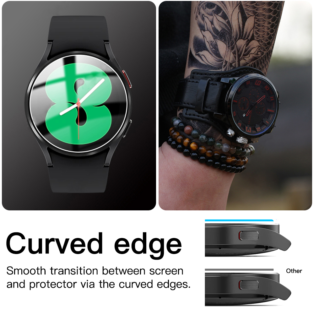 1-5 ชิ้นกระจกนิรภัยใสสำหรับซัม - Accessories For Galaxy Watch 5 บทวิจารณ์และราคา