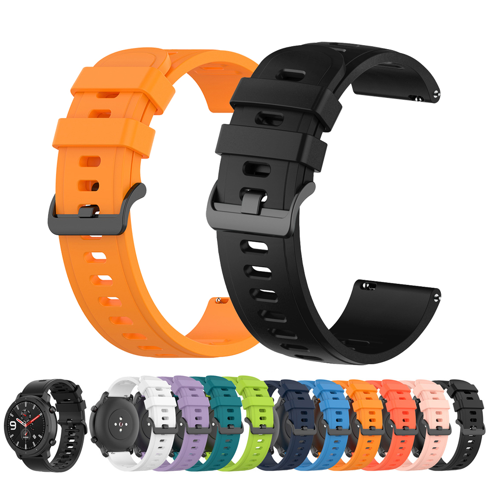 สายนาฬิกาข้อมือซิลิโคนขนาด 22  - Xiaomi Smartwatch S3 Accessories บทวิจารณ์และราคา