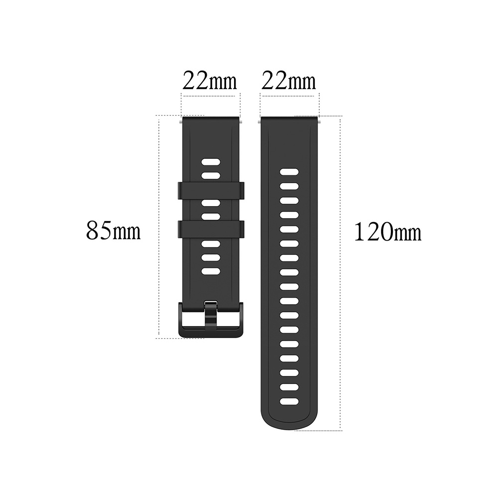 สายนาฬิกาข้อมือซิลิโคนขนาด 22  - Xiaomi Smartwatch S3 Accessories บทวิจารณ์และราคา