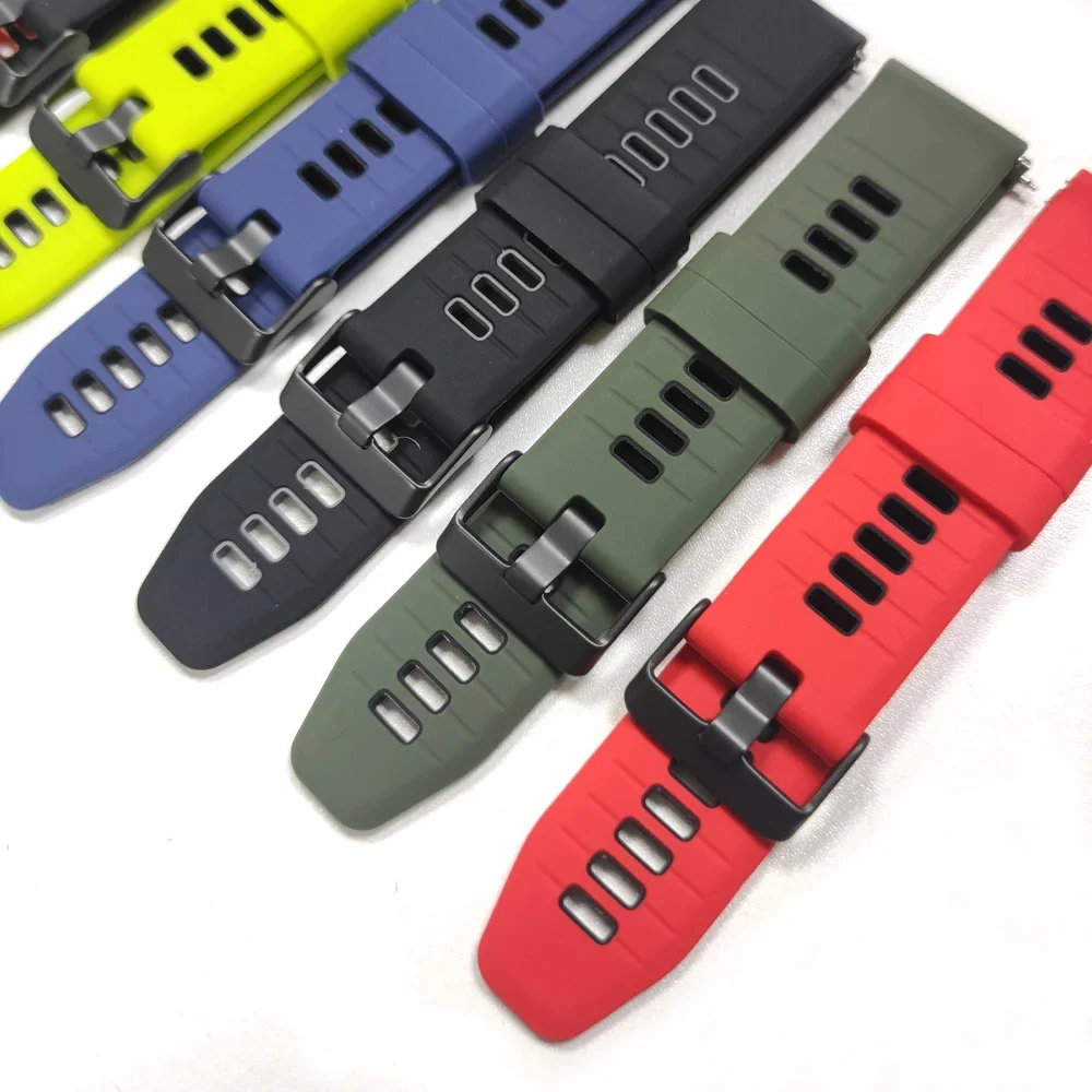 สายนาฬิกาซิลิโคน 22 มม.20 มม.ส - Smartwatch X บทวิจารณ์และราคา