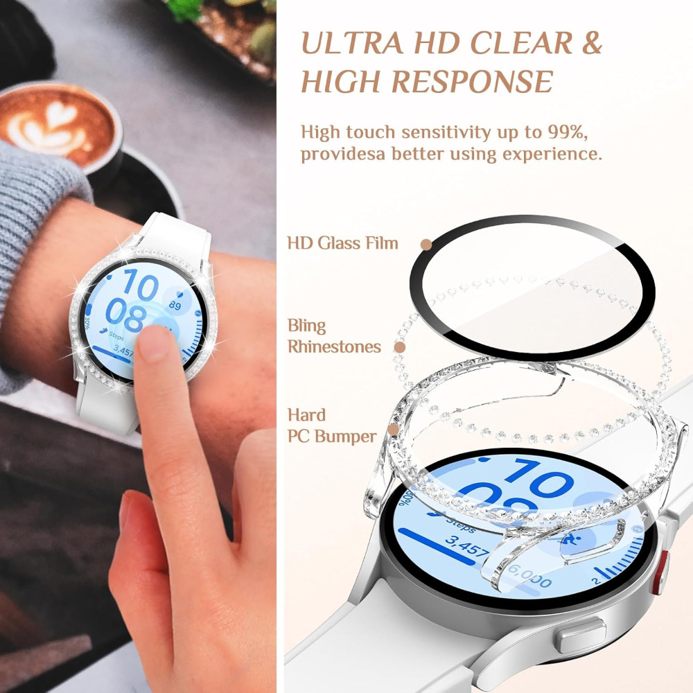 Bling สําหรับ Samsung Galaxy W - Accessories For Galaxy Watch 5 บทวิจารณ์และราคา