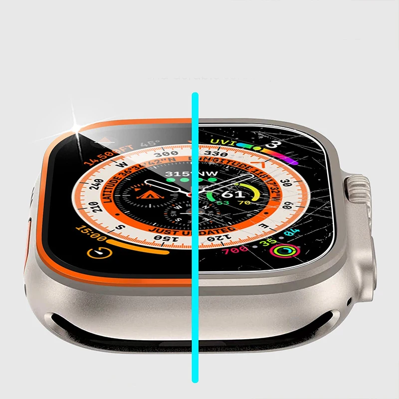 ฟิล์มกระจกนิรภัยสําหรับ Apple  - Smart Watch Accessories บทวิจารณ์และราคา