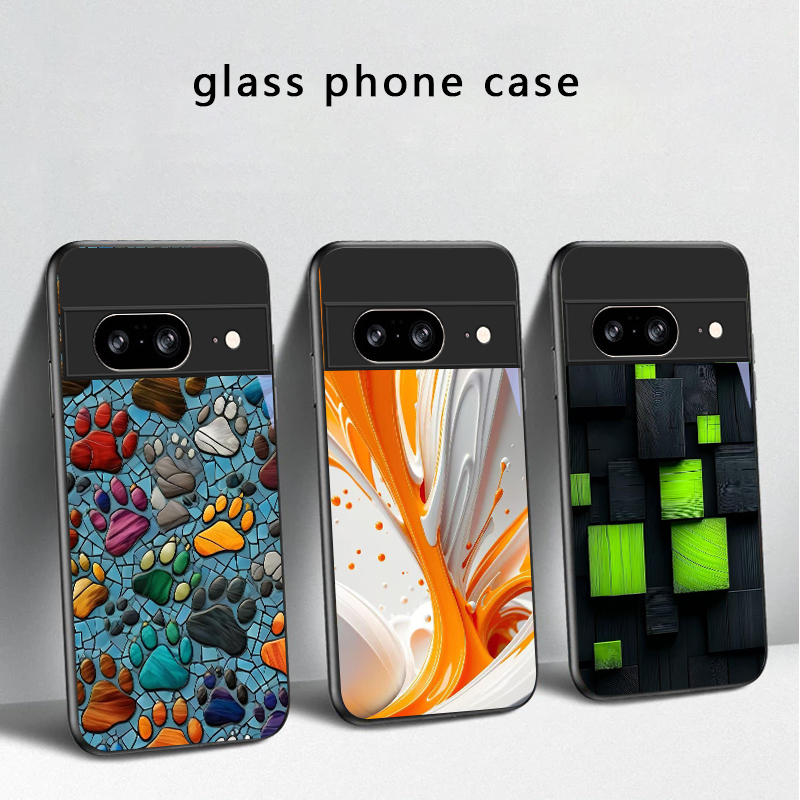 เคสโทรศัพท์แก้วสีดำลายรอยเท้าส - Google Pixel 8A บทวิจารณ์และราคา