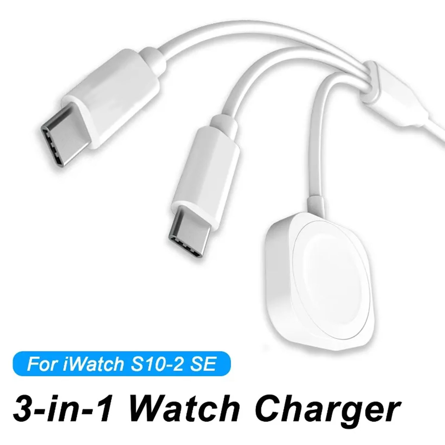 สายชาร์จแม่เหล็ก 3 in 1 สำหรับ - Watch Charger Cable บทวิจารณ์และราคา