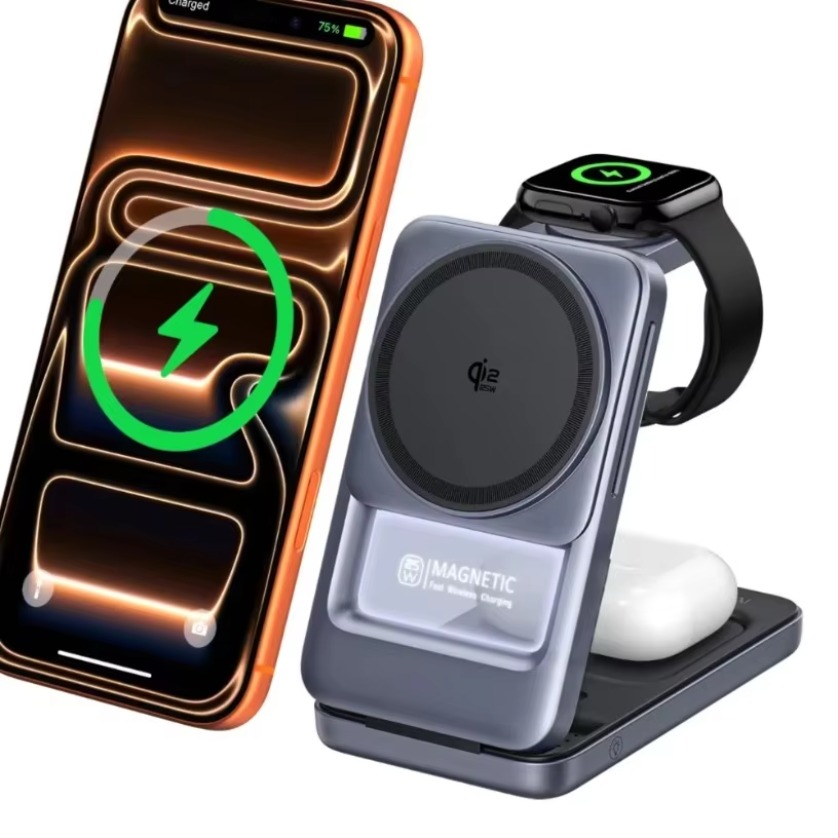 แท่นชาร์จไร้สายแบบแม่เหล็ก 3-i - Watch Charger Cable บทวิจารณ์และราคา