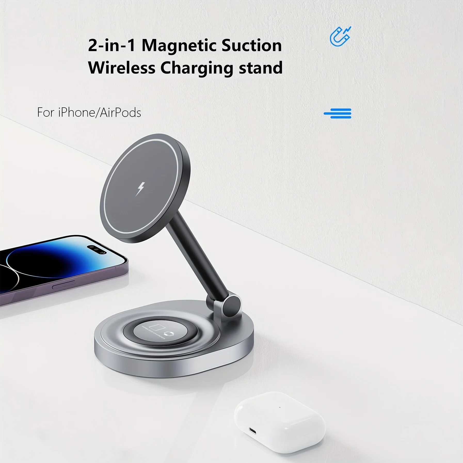 2 In 1 Magnetic Wireless Charg - Smartwatch X บทวิจารณ์และราคา