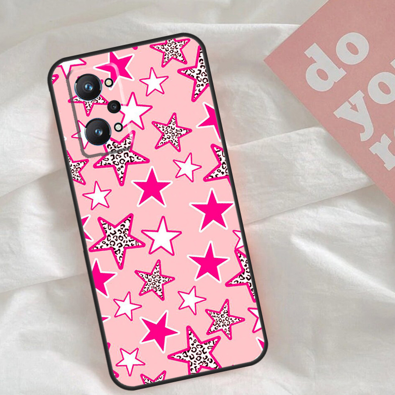เคสสีชมพูลายดาวพรีปปี้ลายสายฟ้ - Realme C67 บทวิจารณ์และราคา