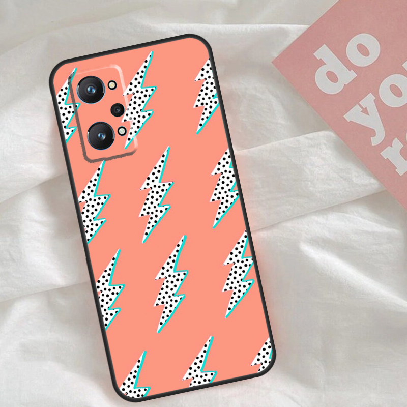 เคสสีชมพูลายดาวพรีปปี้ลายสายฟ้ - Realme C67 บทวิจารณ์และราคา