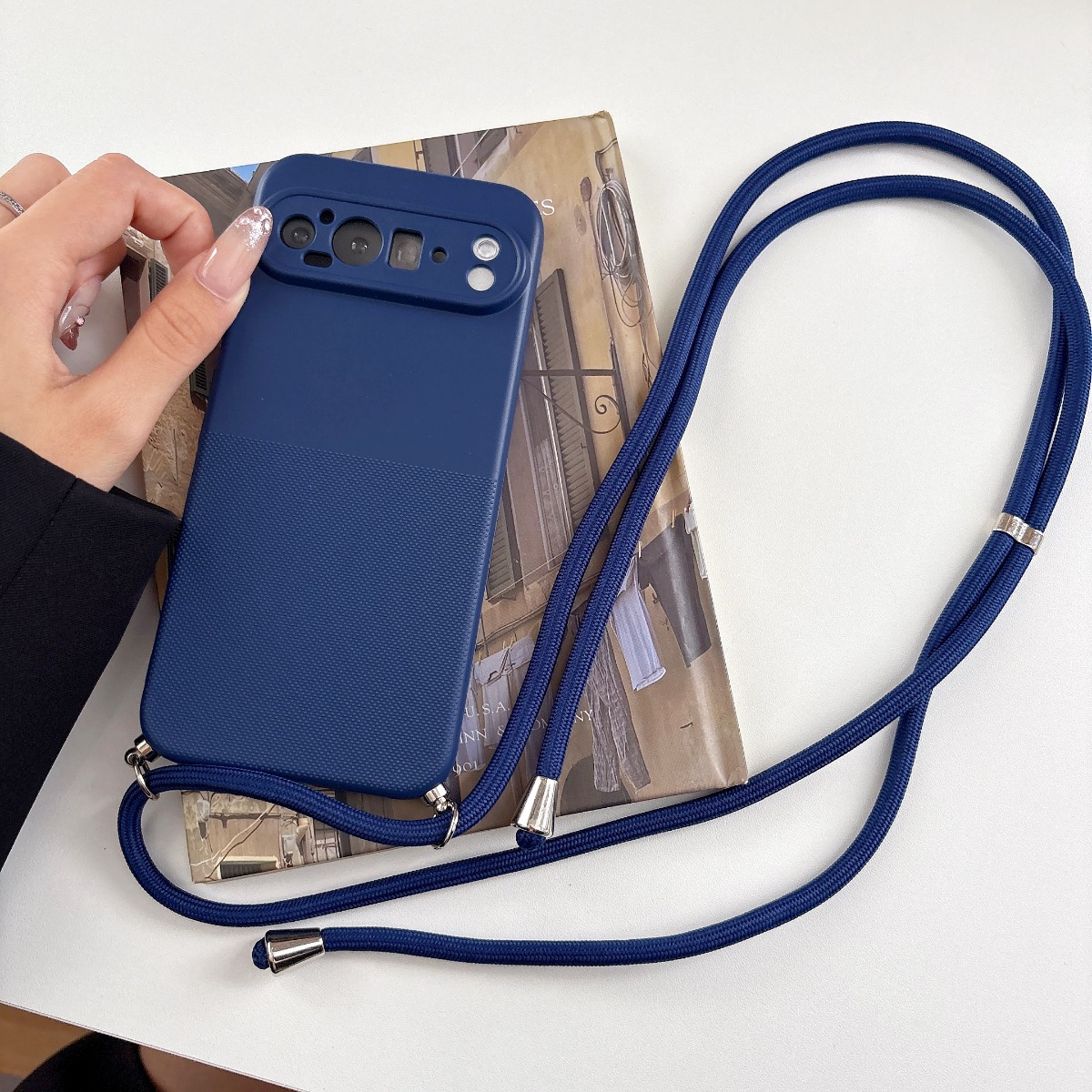 สายคล้องคอแบบไขว้ เคสโทรศัพท์  - Google Pixel 8A บทวิจารณ์และราคา