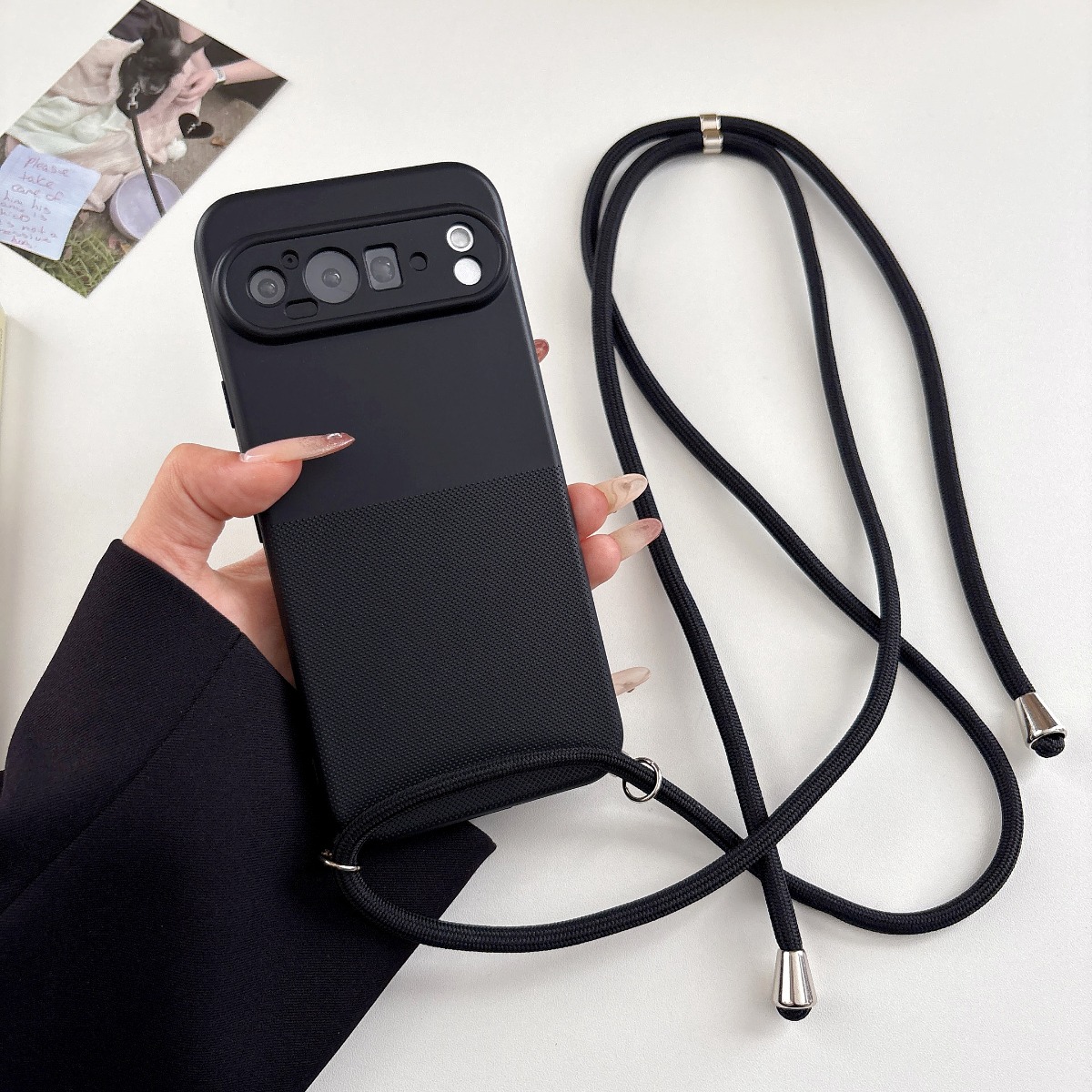 สายคล้องคอแบบไขว้ เคสโทรศัพท์  - Google Pixel 8A บทวิจารณ์และราคา