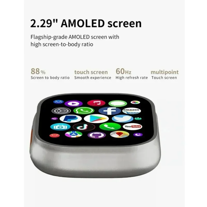 M12P สีส้ม สมาร์ทวอทช์, 16GB+2 - Smartwatch Store บทวิจารณ์และราคา