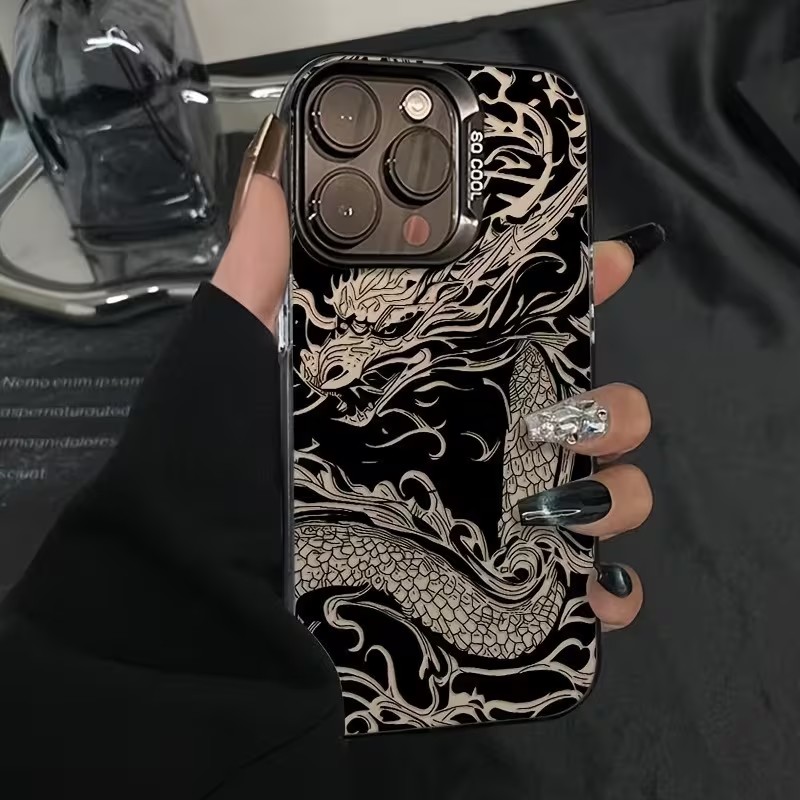 เคสโทรศัพท์ลายมังกร สำหรับ iPh - Apple Iphone 15 บทวิจารณ์และราคา