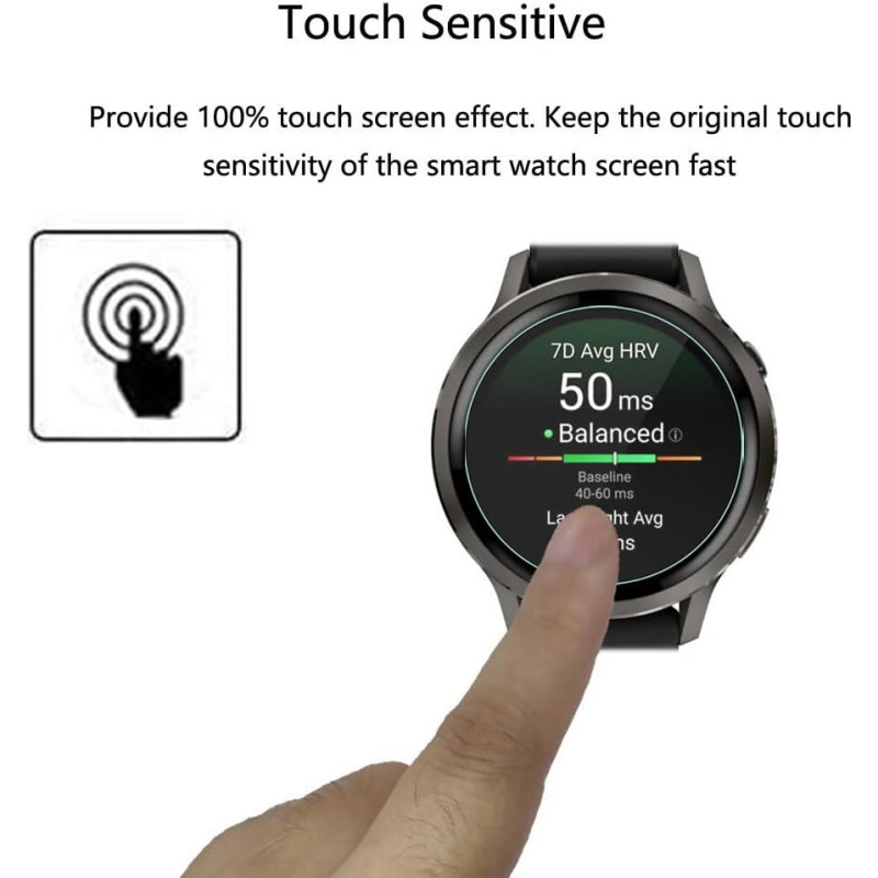 1-3PCS ตัวป้องกันหน้าจอแบบนุ่ม - Garmin Smartwatch Accessories บทวิจารณ์และราคา