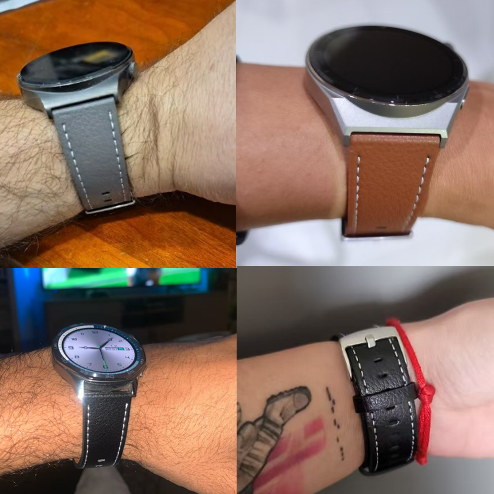 20 22 มม.สายหนังสำหรับนาฬิกาเส - Xiaomi Smartwatch S3 Accessories บทวิจารณ์และราคา