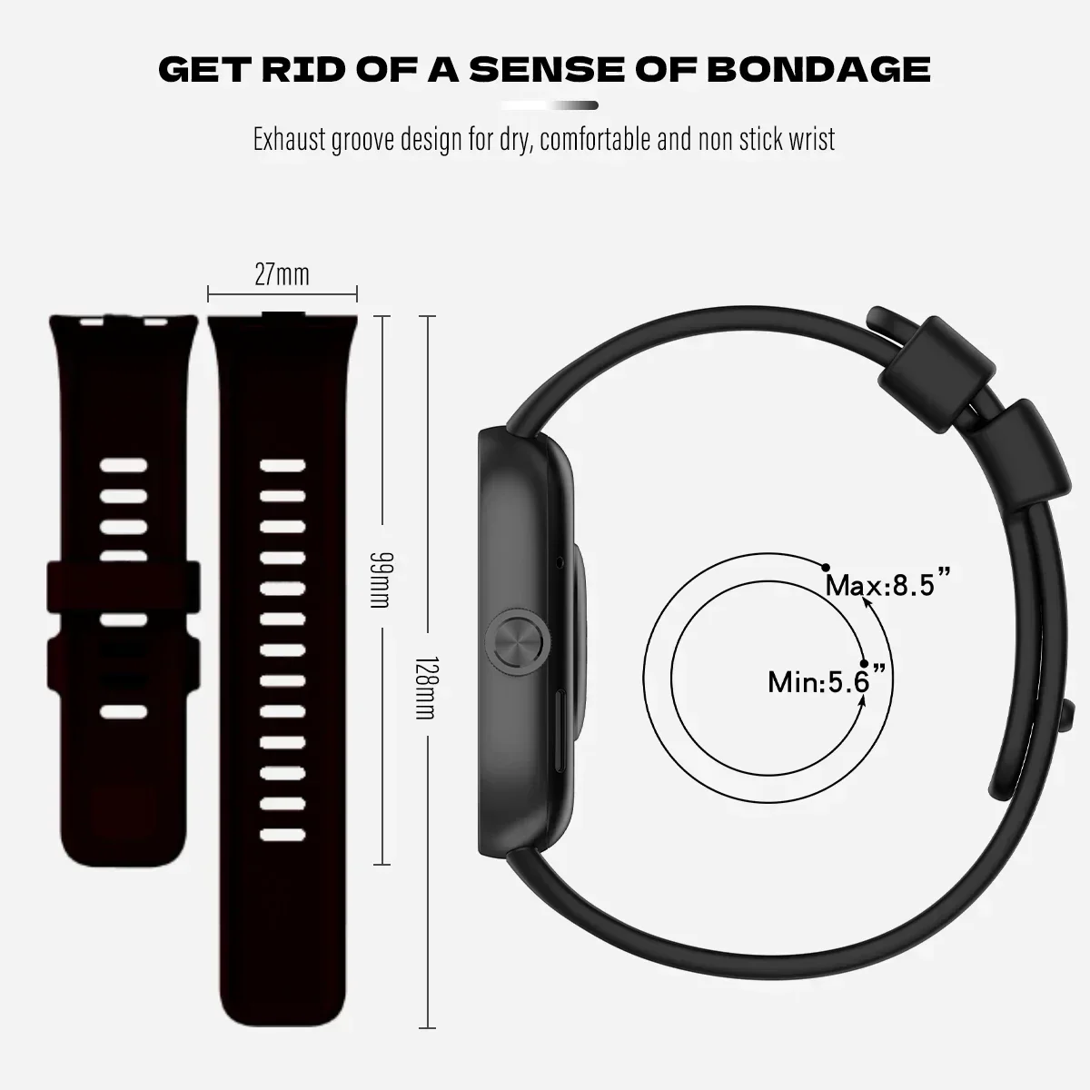 สายนาฬิกา + เคสสำหรับ Xiaomi r - Xiaomi Smartwatch Accessories บทวิจารณ์และราคา